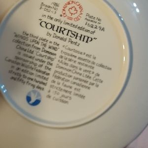 Canada geese collector's plates